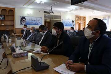  بررسی آخرین وضعیت حوزه سلامت شهرستان دامغان با حضور رئیس دانشگاه99.05.05 